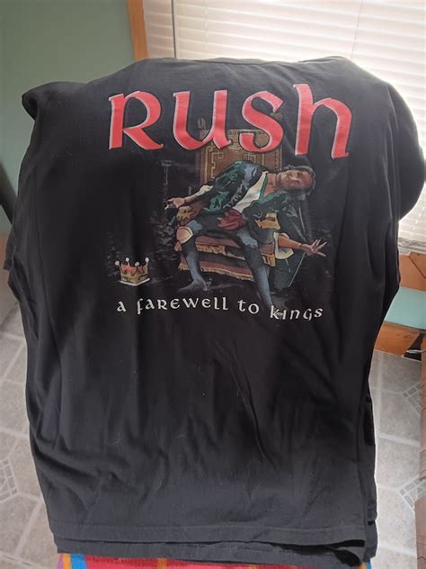 rush concert t shirts