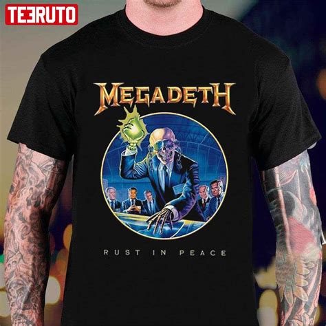 rust in peace shirt