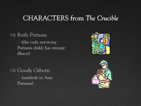 ruth putnam only srvining children in crucible