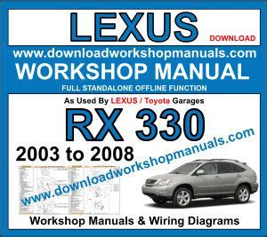 rx330 repair manual download Epub