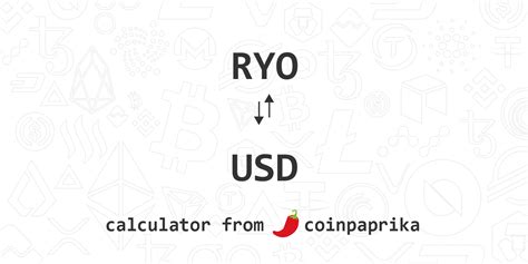 ryo to usd