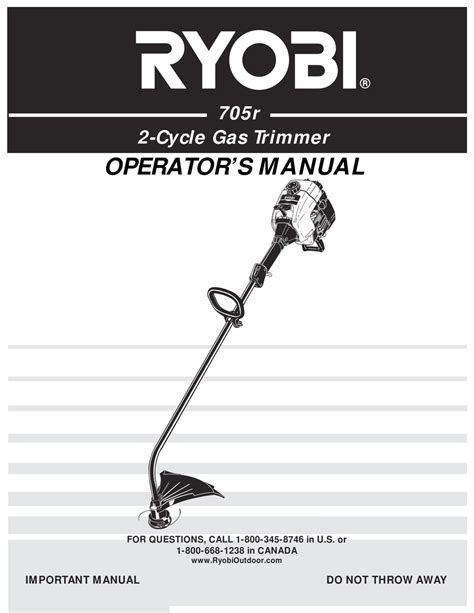 ryobi 705r service manual Epub