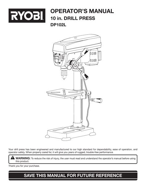 ryobi drill user manual Reader