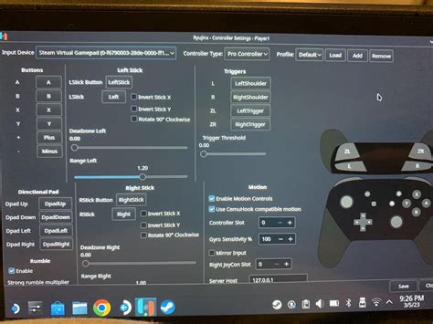 ryujinx controller not working steam deck