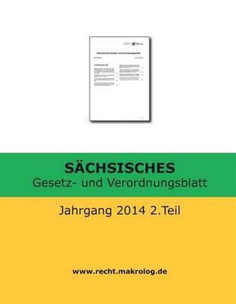 s chsisches gesetz verordnungsblatt jahrgang 2 teil PDF