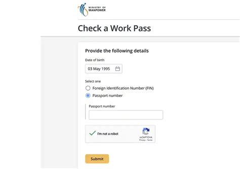 s pass application status check non login