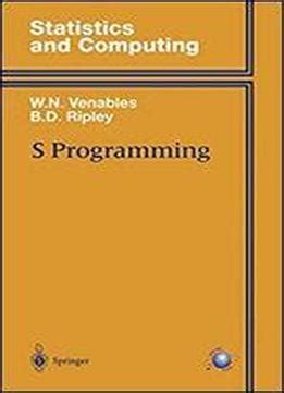 s programming statistics and computing PDF