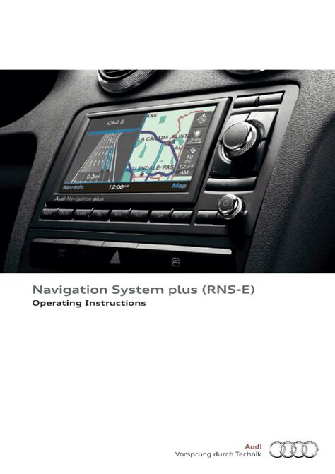 s3 rns e navigation manual Reader