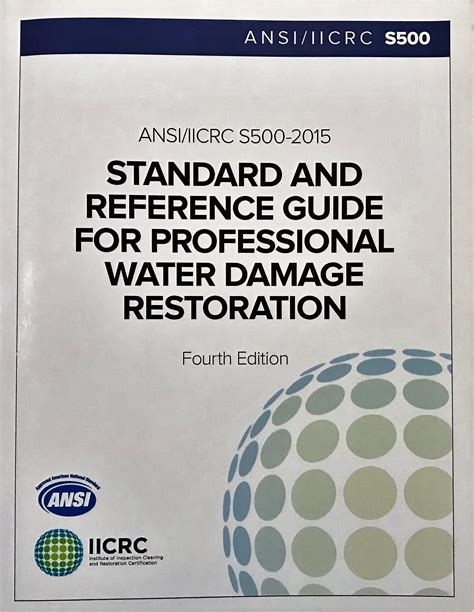 s500 stard reference guide for professional water damage Doc