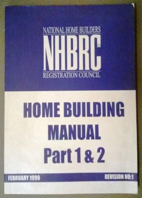 sa home builders manual Reader