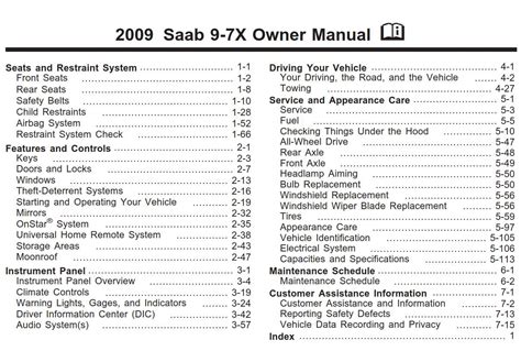 saab owner manual download 2009 Doc