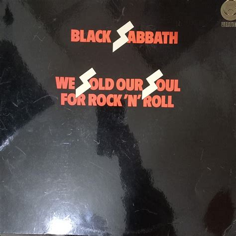 sabbath we sold our souls for rock