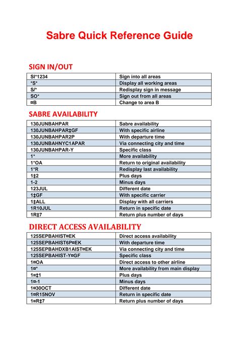 sabre red user manual pdf Kindle Editon