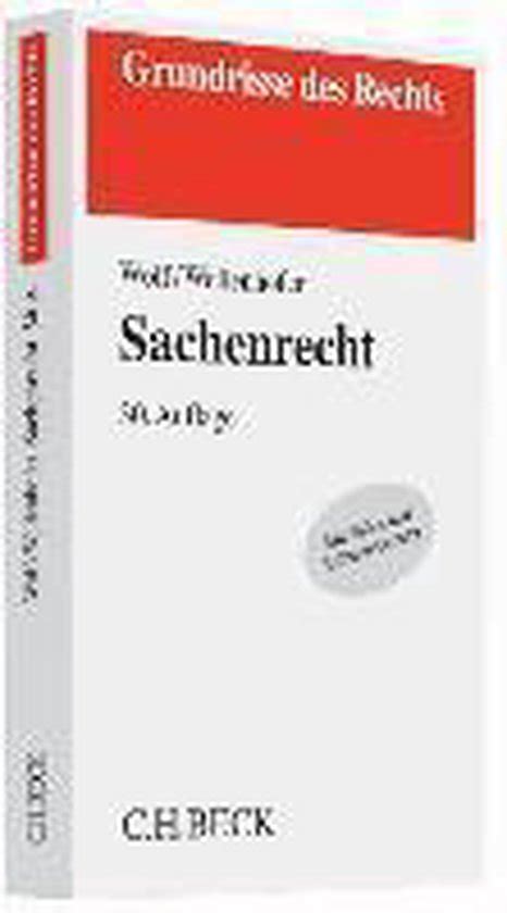 sachenrecht manfred wolf Epub