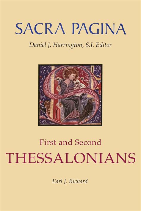 sacra pagina first and second thessalonians sacra pagina series Doc