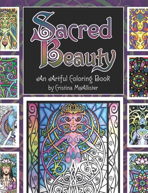 sacred beauty an artful coloring book by cristina mcallister Reader