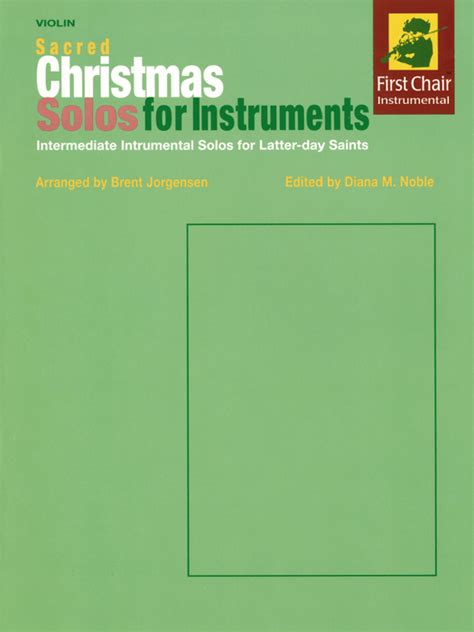 sacred christmas solos for instruments violin Epub