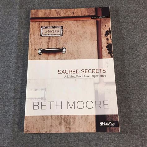 sacred secrets study journal a living proof live experience Kindle Editon
