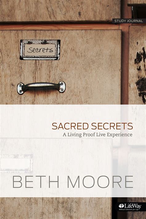 sacred secrets study journal a living proof live experience Kindle Editon