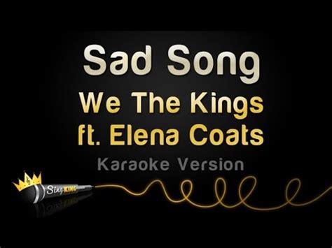 sad song karaoke