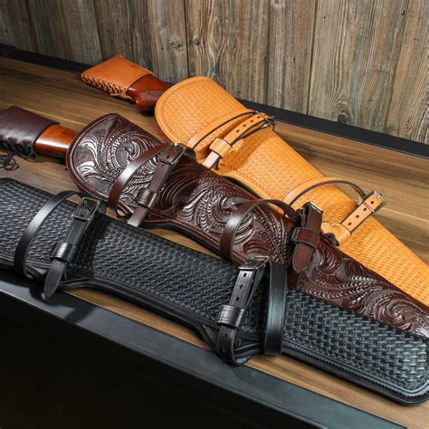 saddle holster for rifle