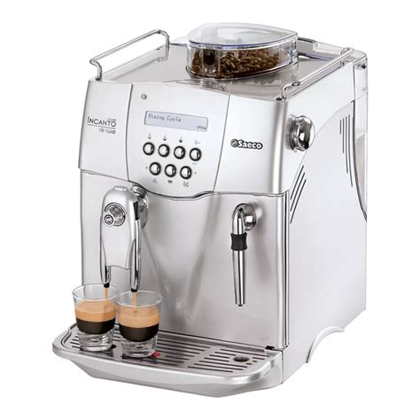 saeco incanto deluxe coffee makers owners manual Reader