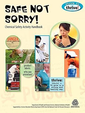 safe not sorry chemical safety activity handbook strive to thrive Doc