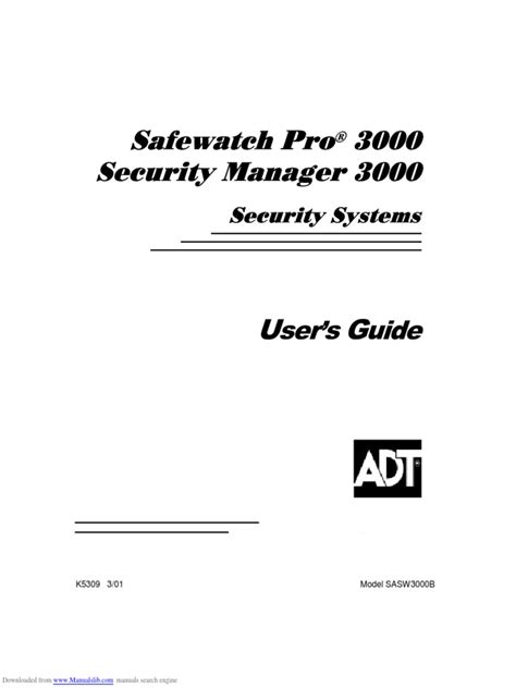 safewatch pro 3000 users guide PDF