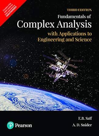 saff and snider fundamentals of complex analysis solutions Reader