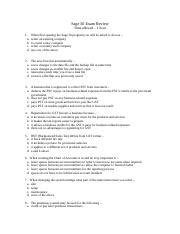 sage 50 certification exam questions Doc