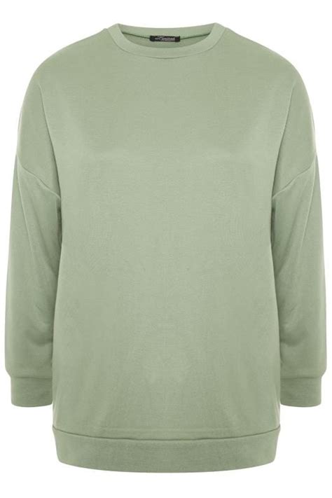 sage green sweatshirt