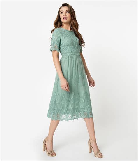 sage midi dress