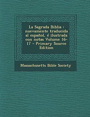 sagrada biblia nuevamente traducida ilustrada Kindle Editon