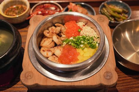 sagye korean pot rice and bbq menu