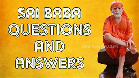 sai answers questions