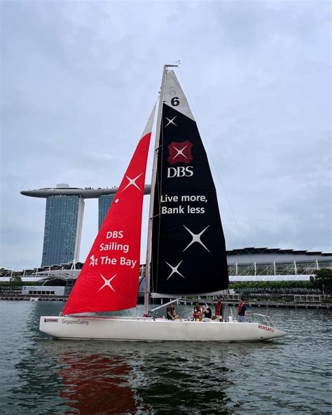 sailing at the bay