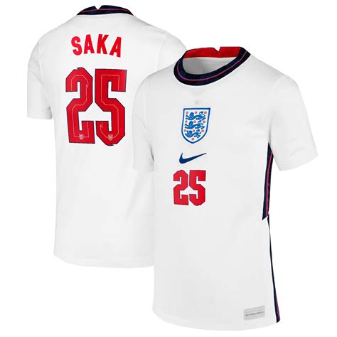 saka england shirt