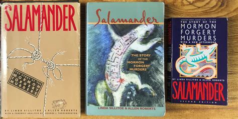 salamander the story of the mormon forgery murders Reader