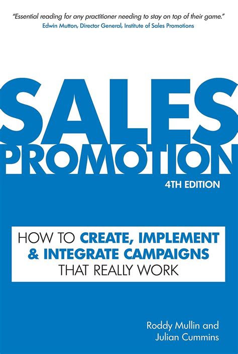 sales promotion how to create implement and integrate campaigns that really work Kindle Editon