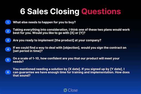 sales questions that close the ssle pdf Doc