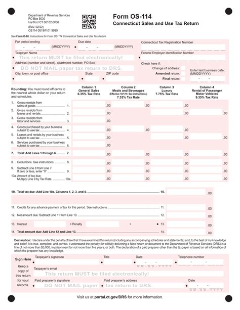 sales tax in connecticut