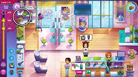 Sally Salon Game Walkthrough