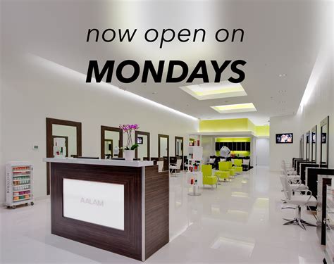 salons open on sunday near me