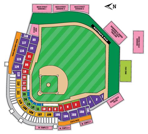 Salt Lake Bees Seating Chart