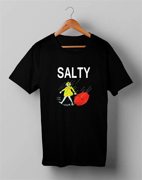 salty tee shirt