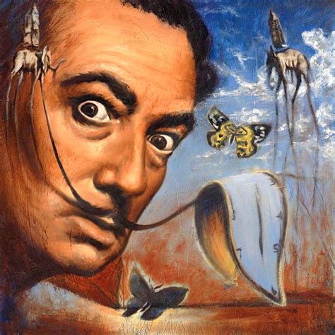 salvador dali canvas and water colours Reader