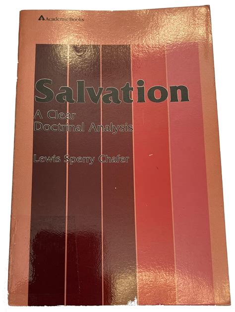 salvation a clear doctrinal analysis Reader