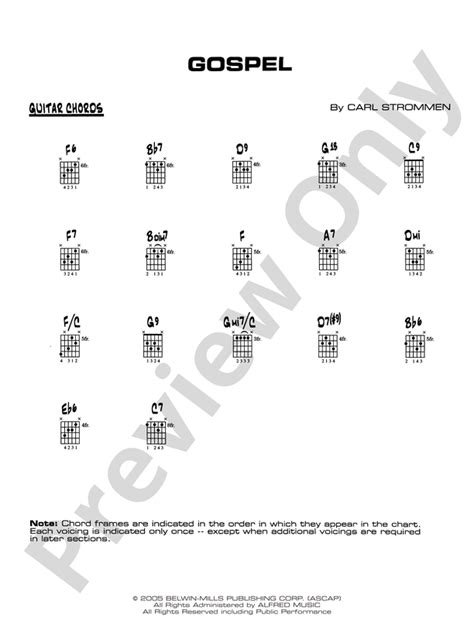 sam gospel chord progressions course PDF