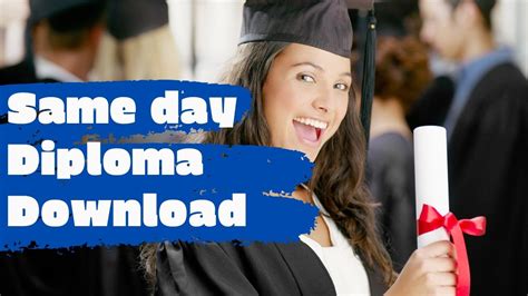 same day diploma