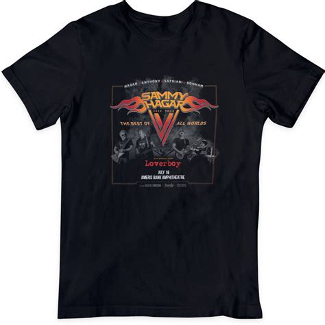 sammy hagar concert shirts